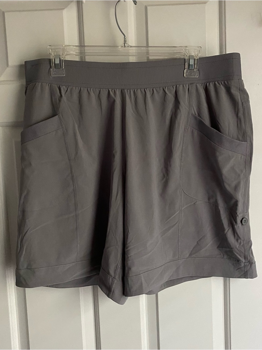 St John’s Bay Gray Bermuda Shorts NWT PL